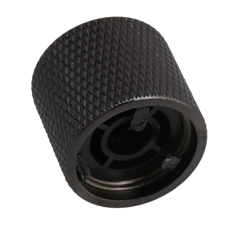 logyues 4PCS Black Red Dot Gem Metal Guitar Potentiometer Knobs Control Knurled Knob Volume Audio - Image 3